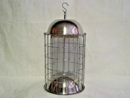 B100 Stainless Steel Squirrel Proof Bird Feeder